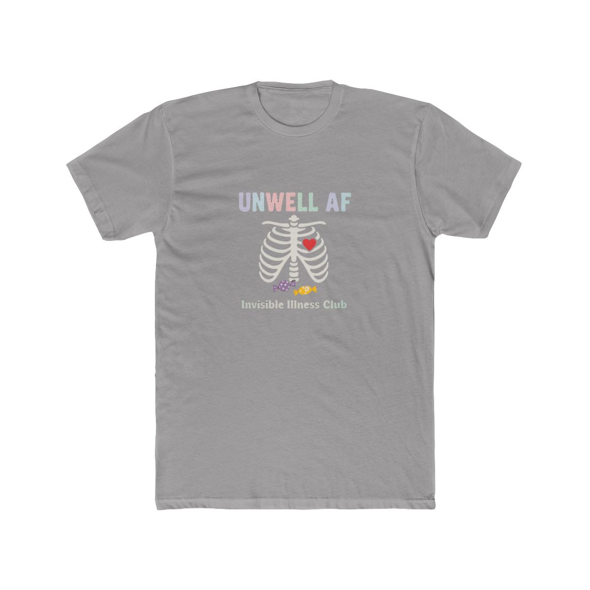 Unwell Af Invisible Illness Club T-Shirt - Official t-shirts merchandise